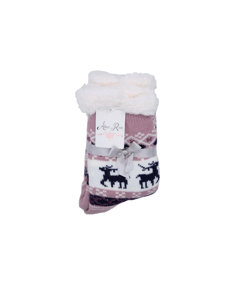 Alexa Rose Sherpa Bootie (CZ-SL-223) - Image 6