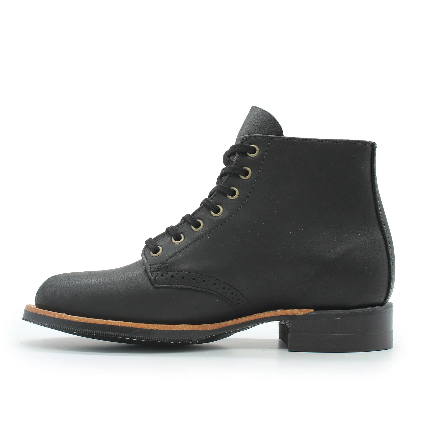 W.M Moorby Women Service Boot (2902) Black - Image 4