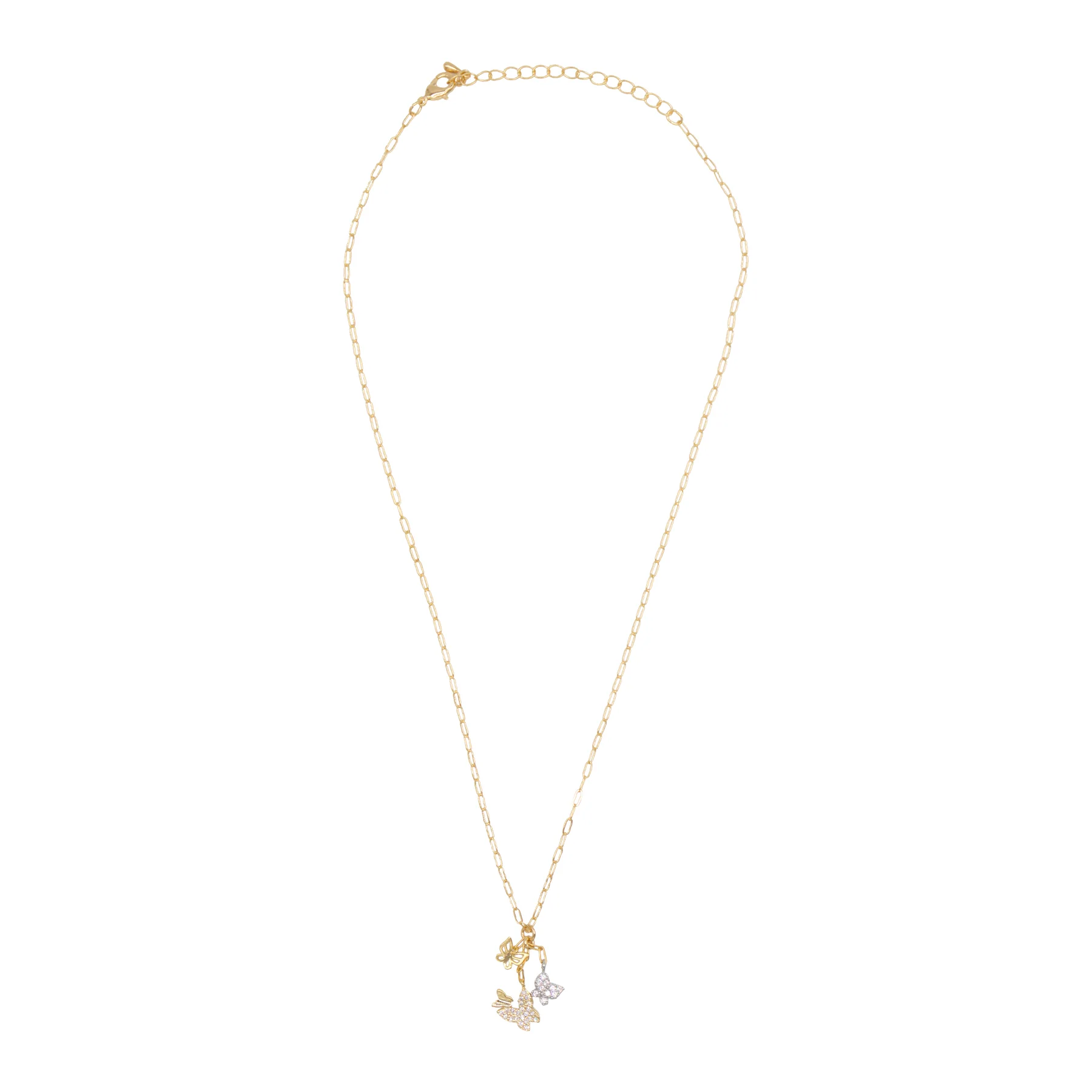 Fashion Jewelry Necklace - Gold Colored Chain - Image 14