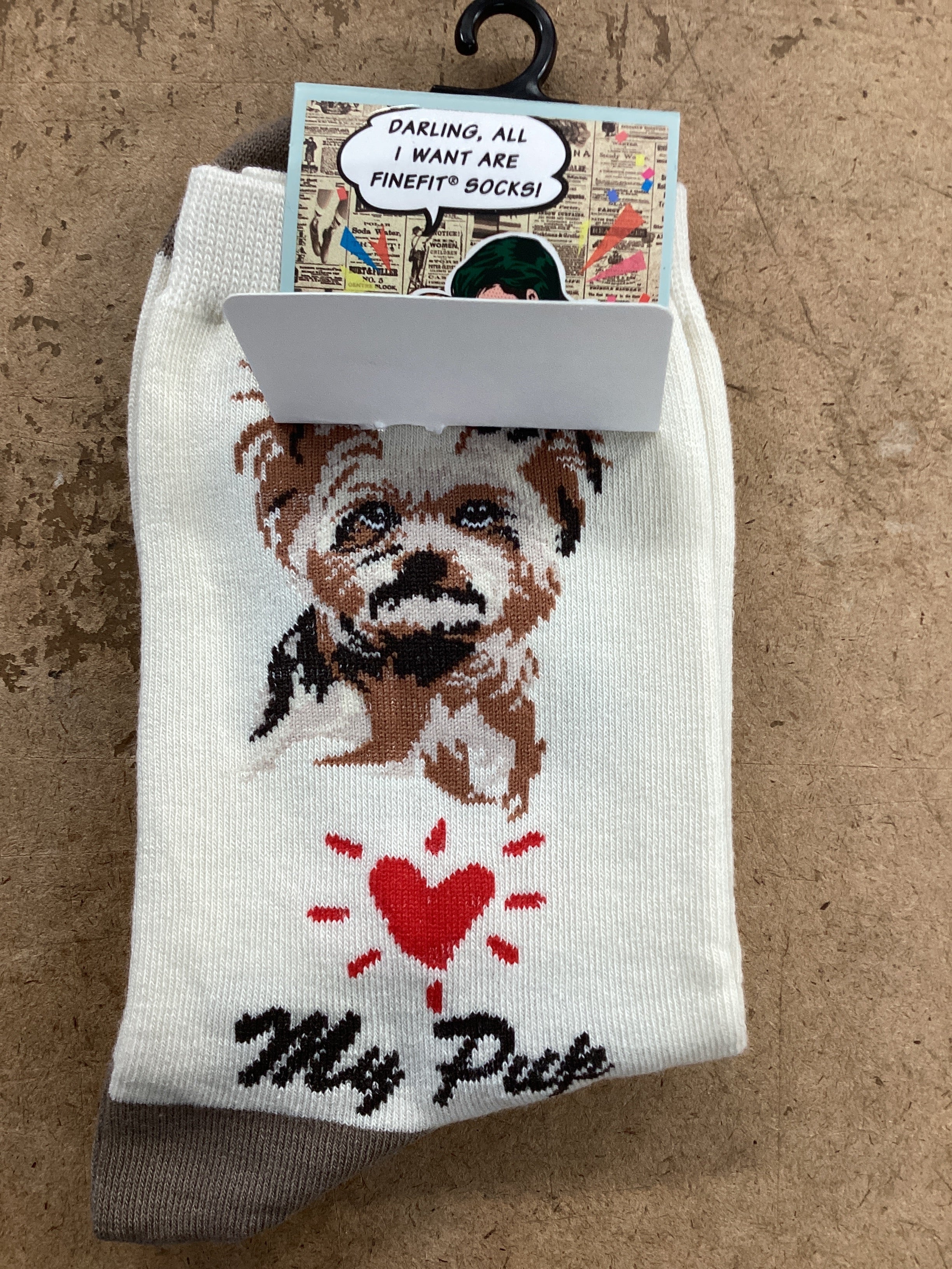 FineFit Women's Novelty Socks - My Pup - Image 7