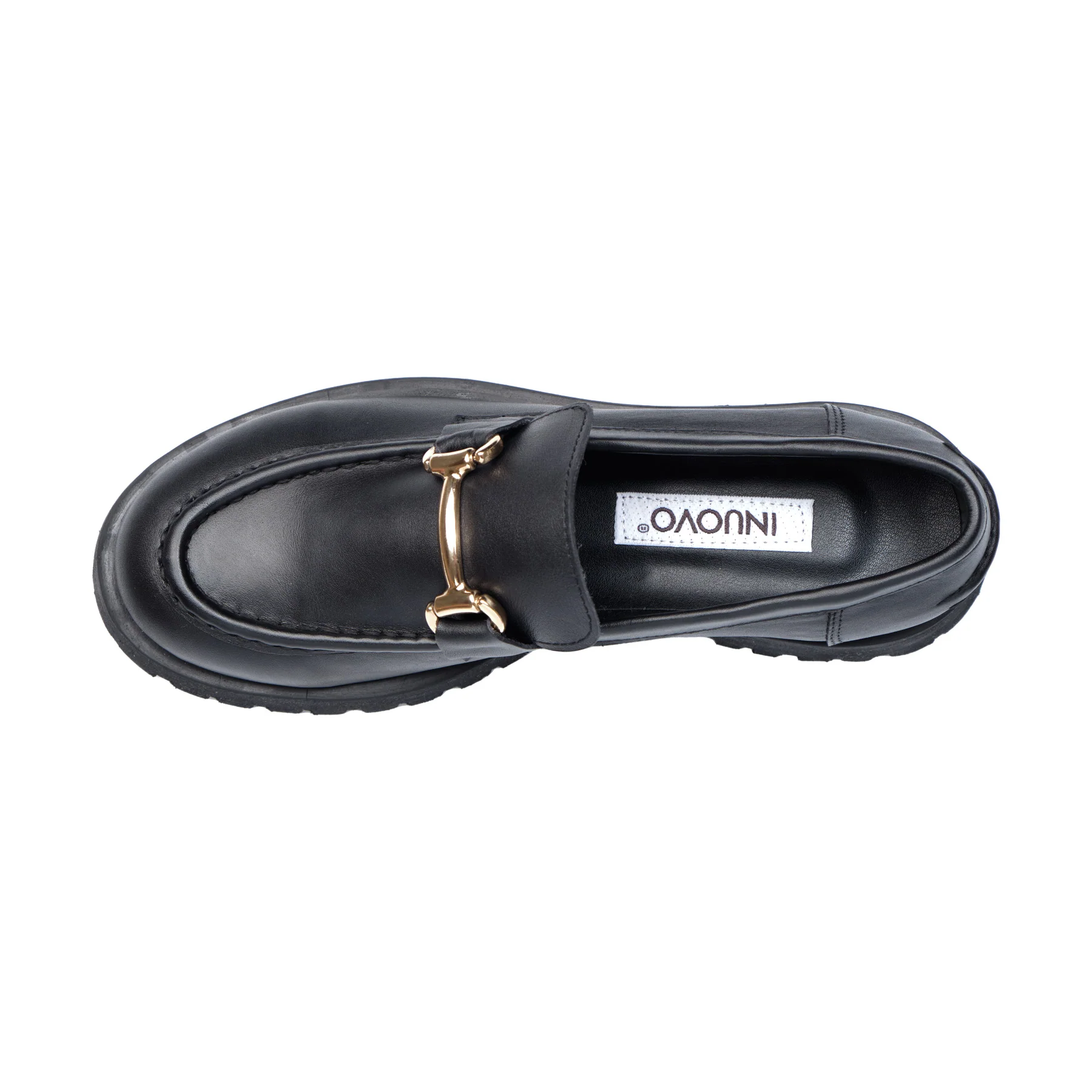 Inuovo 90's Boston Grunge Women's Leather Loafers - Image 10