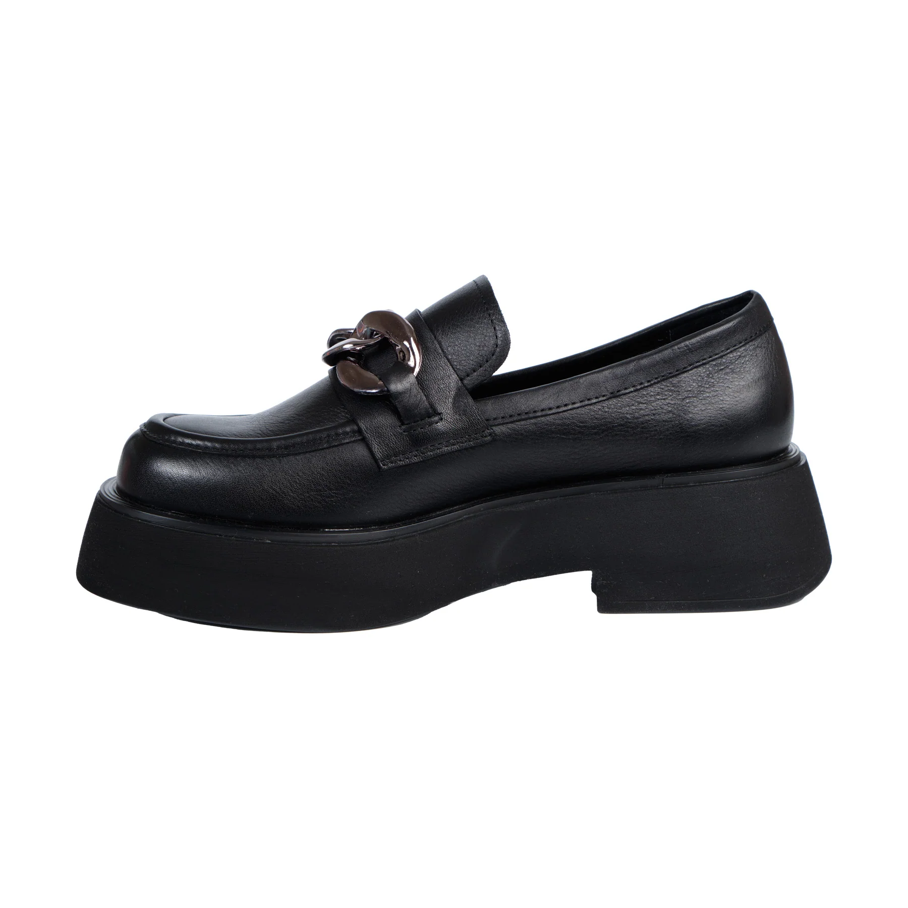 Inuovo 90's Boston Grunge Women's Leather Loafers - Image 3