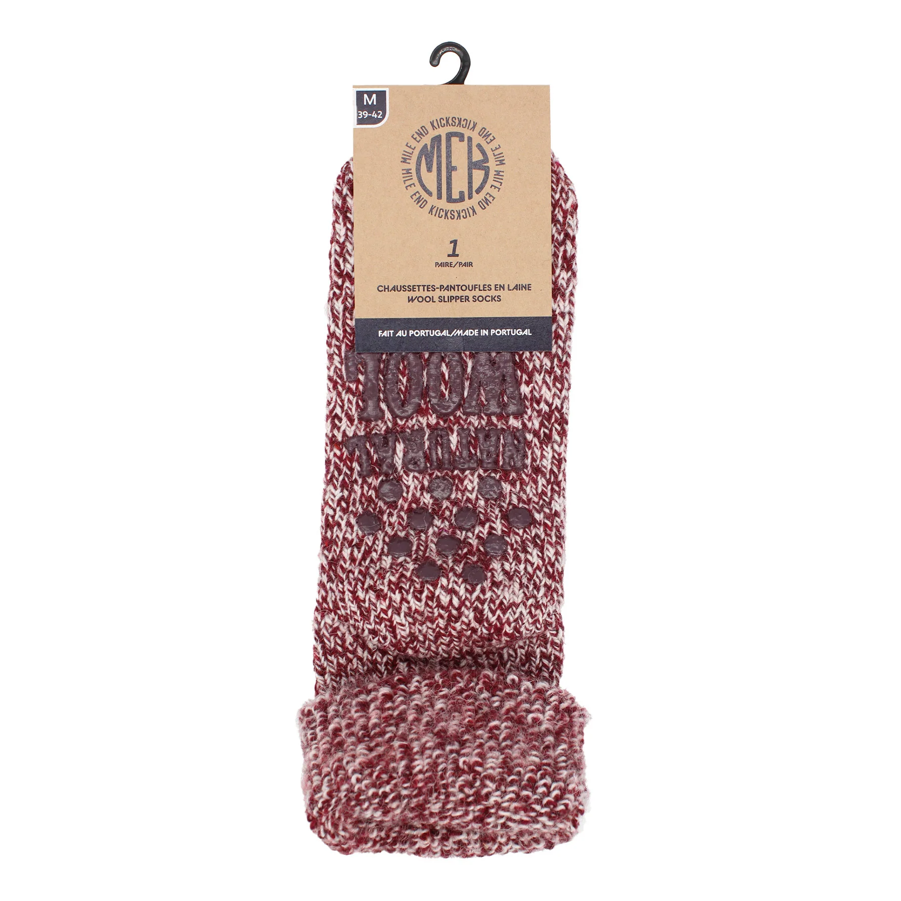 MEK - Wool Slipper Socks - Image 12