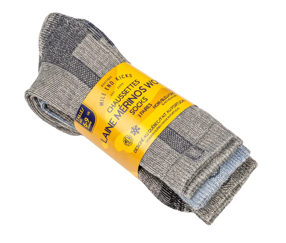 MEK Merino Wool Socks | 3 Pack - Image 7