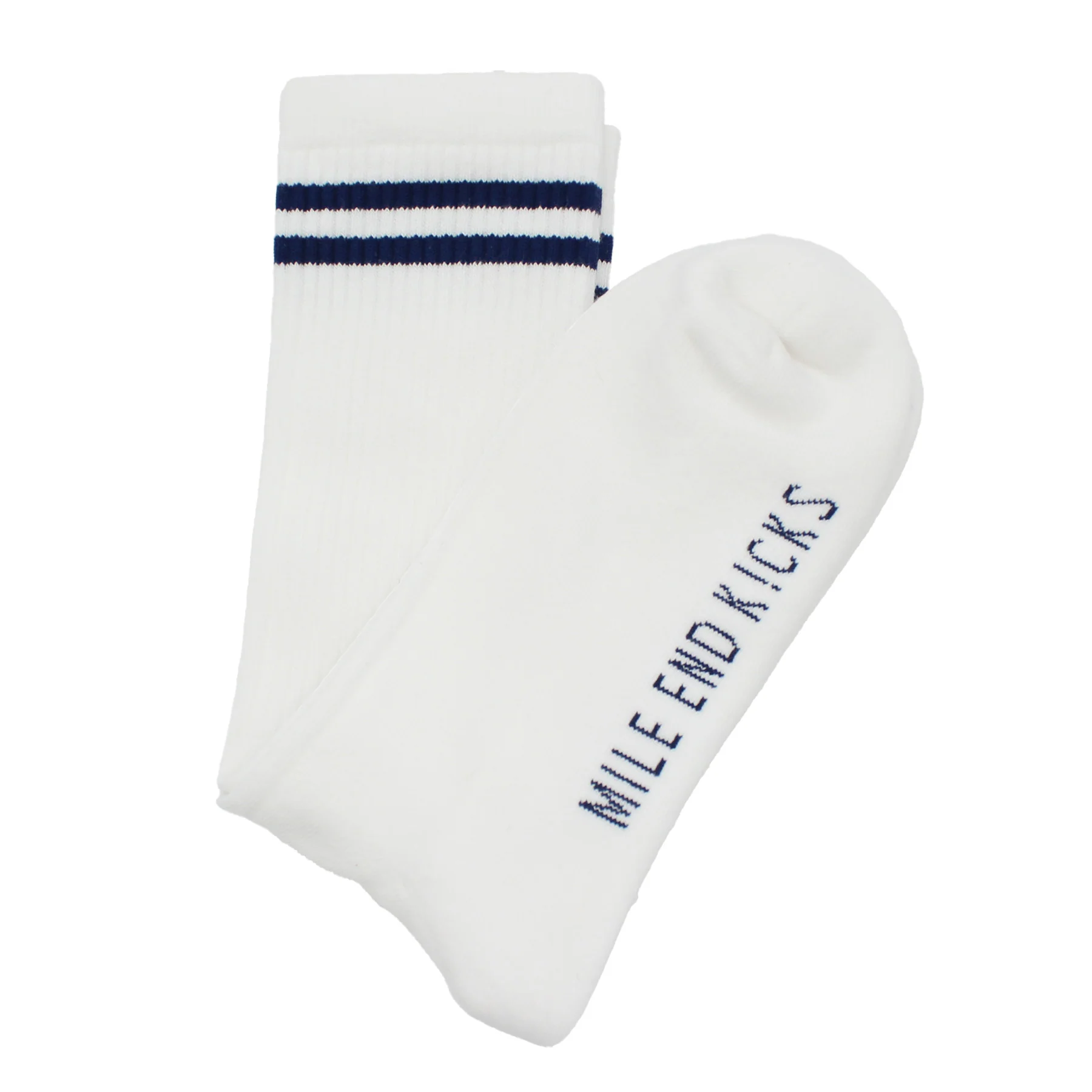 MEK Striped Sock - Jacquard Logo - Image 20