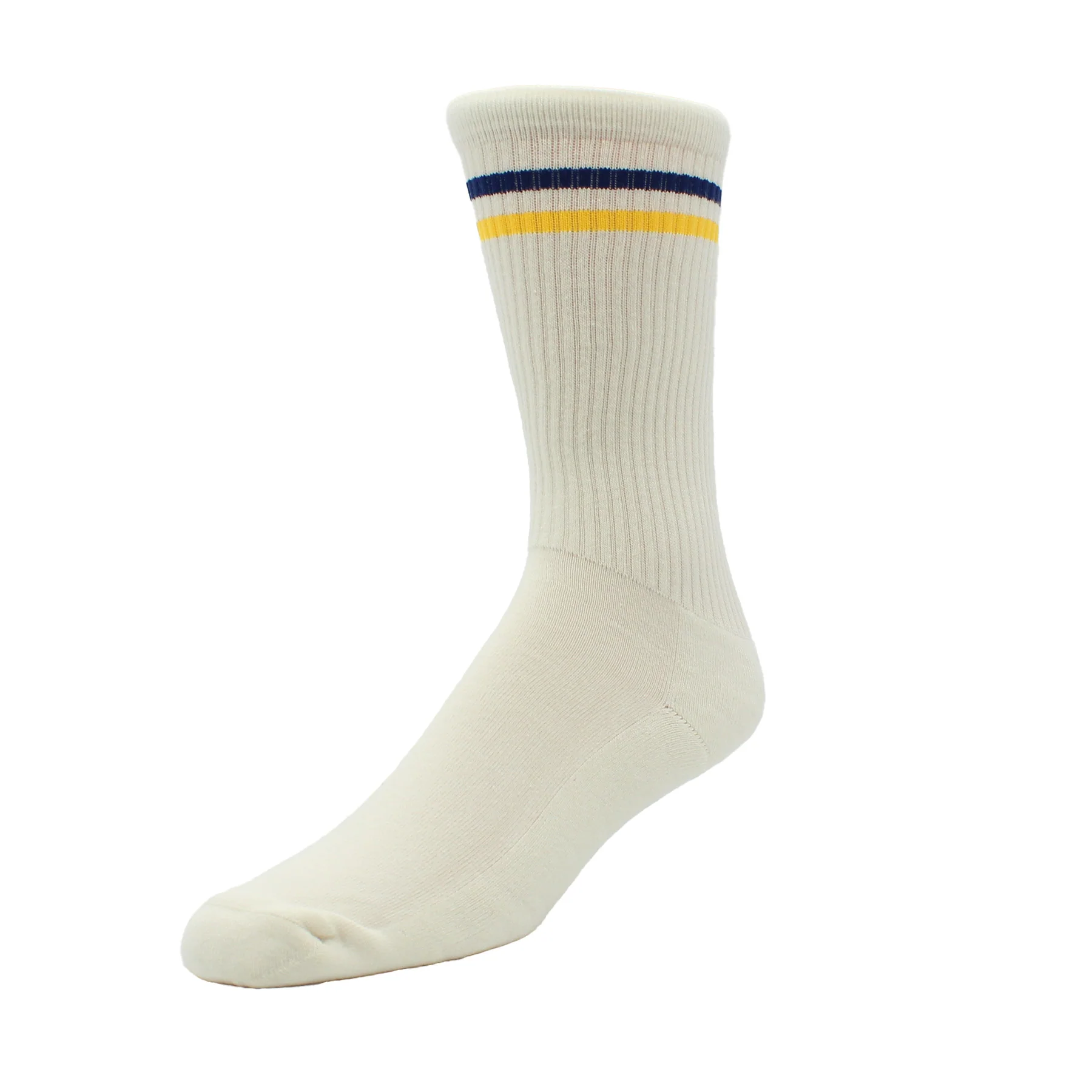 MEK Striped Sock - Jacquard Logo - Image 48