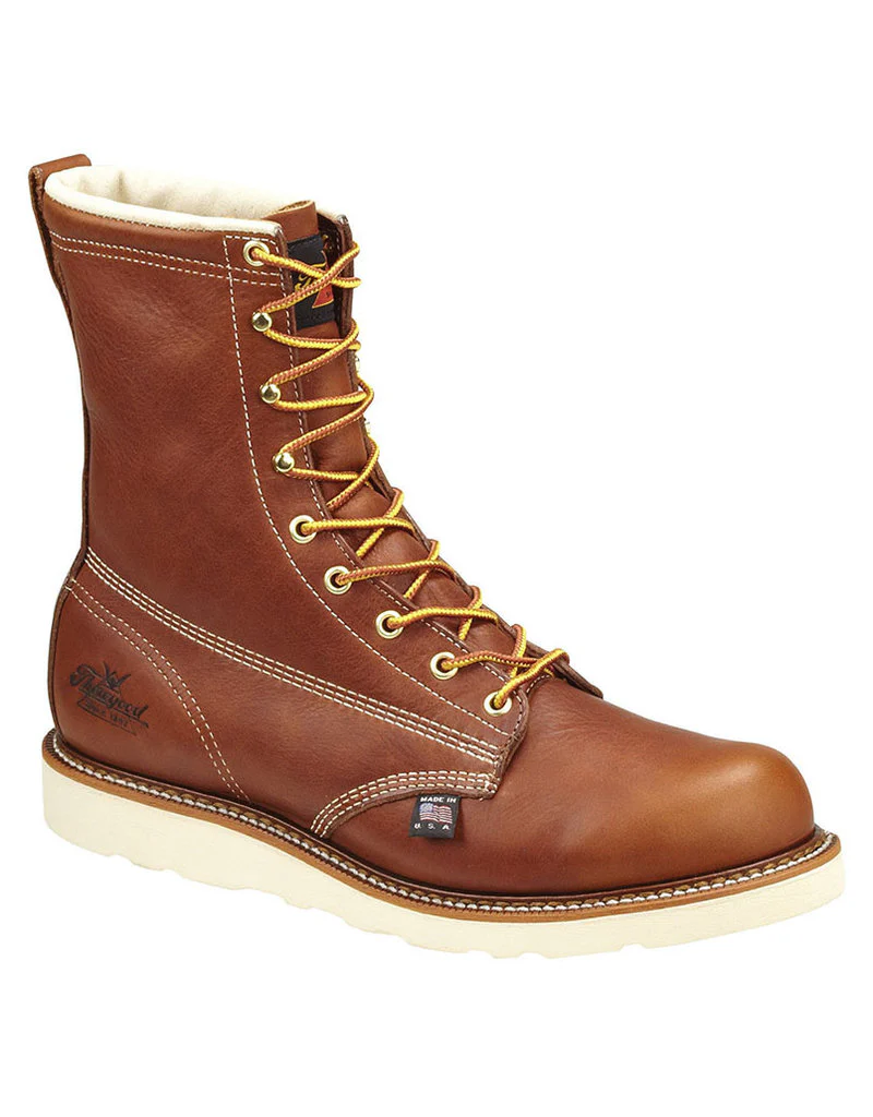 Thorogood 8" Waterproof/Insulated Plain Toe Wedge Non Safety (814-4009) - Image 2