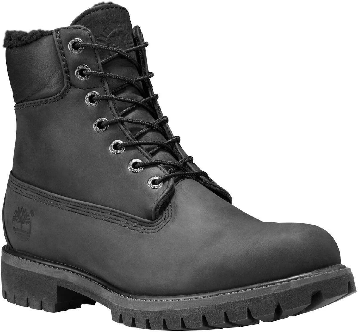 Timberland Men's Premium 6" Warm Fur Black - Image 6